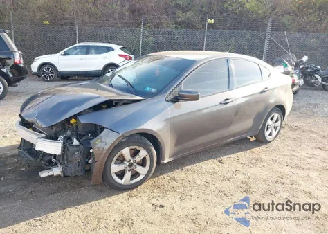 2015 Dodge Dart Sxt из США, поврежденный, VIN 1C3CDFBB0FD211515